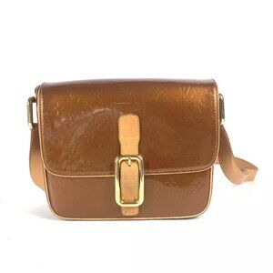 LOUIS VUITTON MonogramVernis ChristieGM Bag Pochette Shoulder Bag